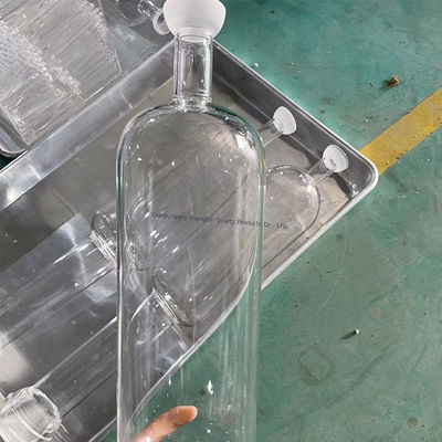 High Quality 500ml 1000ml  Quartz Laboratory Chemical Equipment Quartz Photochemical Reactor