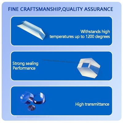 High Purity Clear Fused Quartz Plate with Precision Tolerance for Optical Instruments