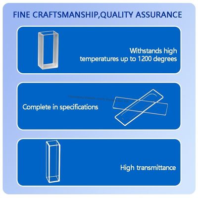 Customize Fused Silica  Optical Clear Fused Quartz Glass Plate