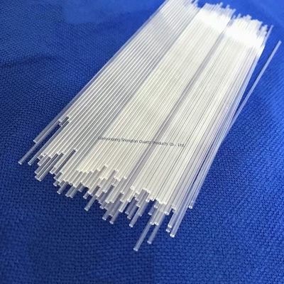 High temperature corrosion resistant transparent quartz stirring tube is used in tubular furnaces