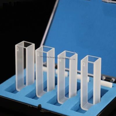 Corrosion-resistant and highly transparent quartz cuvettes are used in spectrometers and spectrophotometers