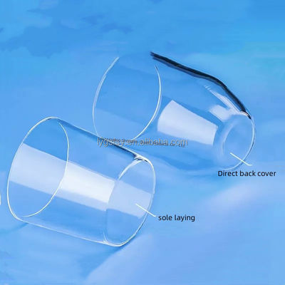 High-purity 99.99% corrosion-resistant quartz crucible with lid