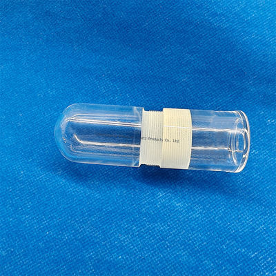 관절과 함께 맞춤 융합 실리카 쿼츠 유리 병