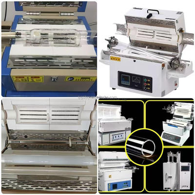 고순도 SIO2 99,99% 용해 된 쿼츠 유리 튜브 최대 1200°C까지 열 저항성