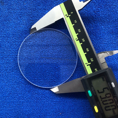 맞춤형 UV 내열 융합 실리카 석영 유리 원형 플레이트 투명 석영 유리 기판 투명 석영 플레이트