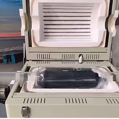 High Temperature Fused Silica Quartz Glass Pipe with Flange for Photovoltaic Applications