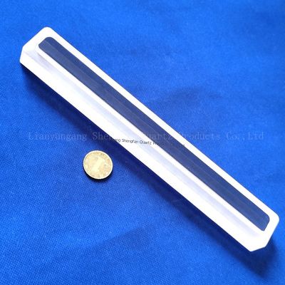 CNC 고정밀 맞춤형 투명 석영 프로스트 석영 부품