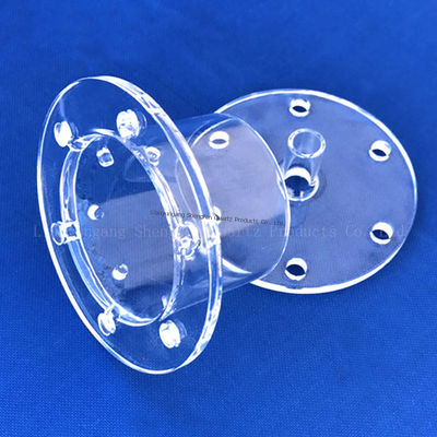 Customized Sealed Quartz Glass Tube with 1-100mm Thickness and 1732℃ Melting Point