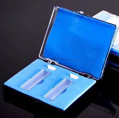 고온 및 부식 방지 석영 유리 비색계 큐벳, 3.5ml 용량