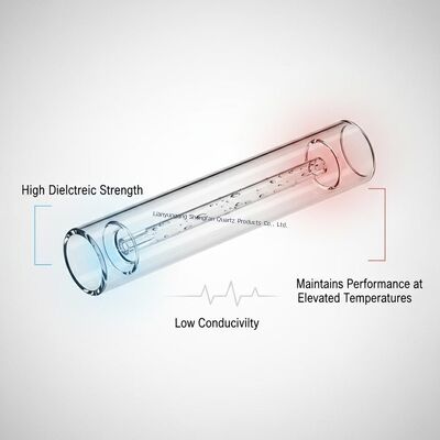 Clear Quartz Tube for Semiconductor Applications with High Temperature Resistance and Customizable Size