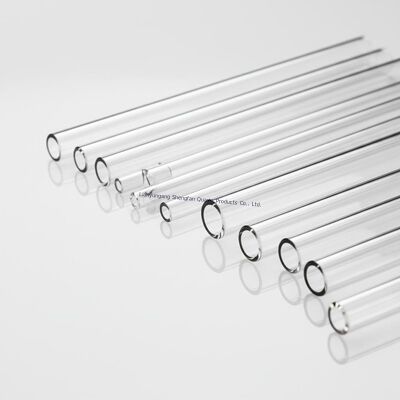 気泡がなく、高い光透過率を持つ熱安定性透明石英ガラス管