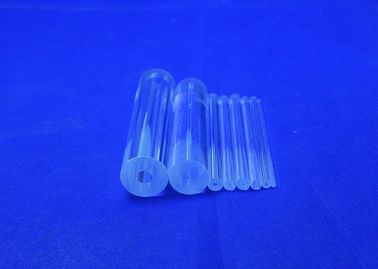 이산화 실리콘 석영 히이터 관, Uv 유리관 1683 섭씨 온도 연화 점 융합된 실리카 모세관