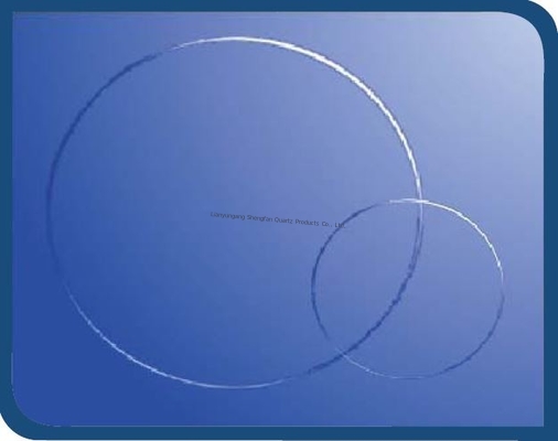 투명한 UV 쿼츠 유리판 SIO2 99.99% 밀도 2.2g/cm3
