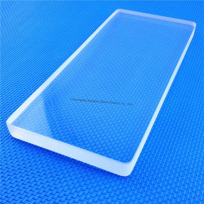High Purity Clear Fused Quartz Plate with ±0.02mm Tolerance for UV Transmission