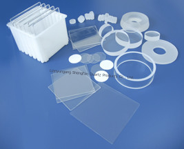 Optical Clear Quartz Glass Plate with SIO2>99.99% Purity 1150℃ Working Temperature and ±0.02mm Tolerance