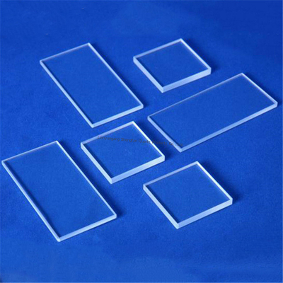High Purity Clear Fused Quartz Plate with ±0.02mm Tolerance for UV Transmission