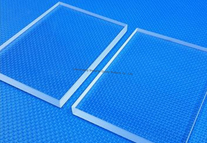 High Purity Clear Fused Quartz Plate with ±0.02mm Tolerance for UV Transmission