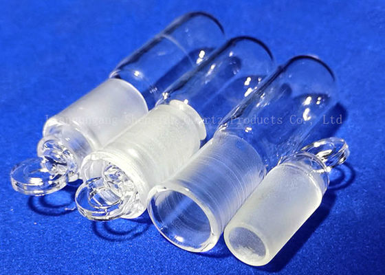 산과 알칼리 저항하는 석영 유리 청소 탱크 1100℃ 문화 접시 반응기