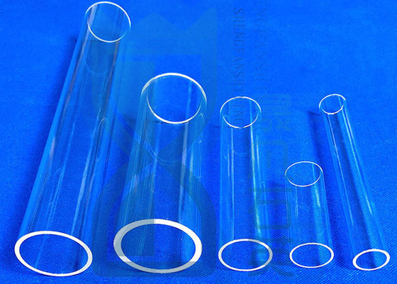 1750℃ Ultraviolet Lamps Fused Quartz Test Tube