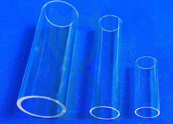 High Purity Quartz Glass Tube Water Treatment Sleeve Tube Fused Quartz Test Tube Quartz Glass Tube Ustomized