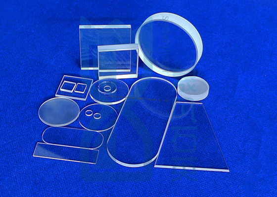 Military Grade Fused Quartz Plate with Customizable Size and Precision Tolerance for High Temperature Applications
