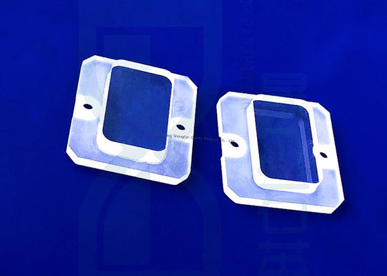고 정밀성 JGS1 JGS2 JGS3 쿼츠 유리판 유리 쿼츠 시트 CNC 프로세스 크기에 맞게 잘라 융합 된 실리카 쿼츠 유리 디스크