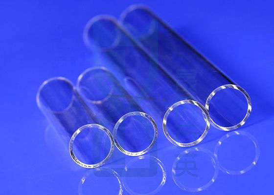 우수한 전기 절연성, 내식성 및 높은 광 투과율을 갖춘 맞춤형 직경 반도체 석영 튜브