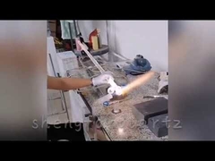 화염 연마 고온 벤딩 석영 유리관 가공