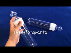 산과 알칼리 저항하는 석영 유리 청소 탱크 1100℃ 문화 접시 반응기