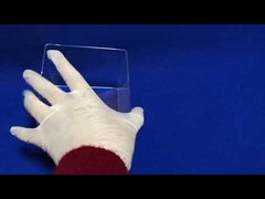 고온 저항 석영 도가니가 실험 연구에 사용되었습니다.