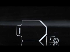 직사각형 연마 석영 유리판 시트 내열성