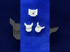 cnc 반도체 불투명한 얼음 뚫린 쿼츠 엽