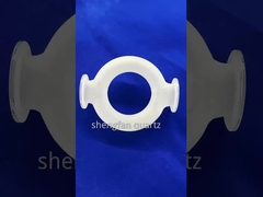 사용자 정의 고 온도 및 부식 저항 불투명한 얼음 쿼츠 도구