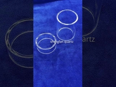 제조업 고온 내성 대형 쿼츠 유리 튜브