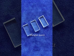 뷰포트 글라스 100 밀리미터 동안 주문 제작된 투명한 Uv 석영 유리판