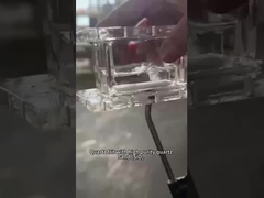 고온 응용 분야를 위한 융합 석영 도가니 프리미엄 석영 플레이트