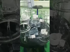 석영 유리 반응기