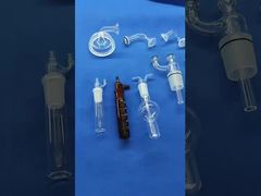 공장 주문 고온 저항 투명 쿼츠 나선 파이프