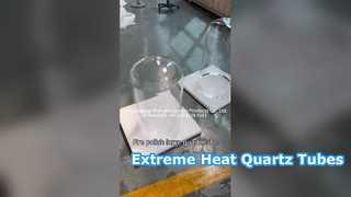 용광로용 고온 석영 유리 튜브