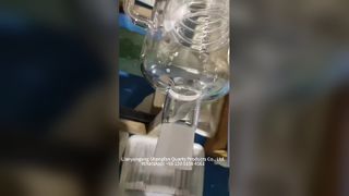 투명한 석영 튜브 고온 부식 방지