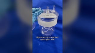 맞춤형 고온 석영 유리 튜브