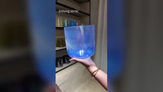 제조업체 석영 노래 그릇 크리스탈 노래 그릇 세트