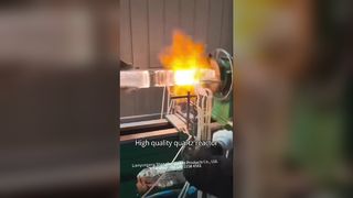 석영 반응기 고온 부식 방지