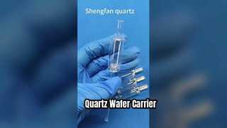 고순도 석영 유리 보트 웨이퍼 캐리어